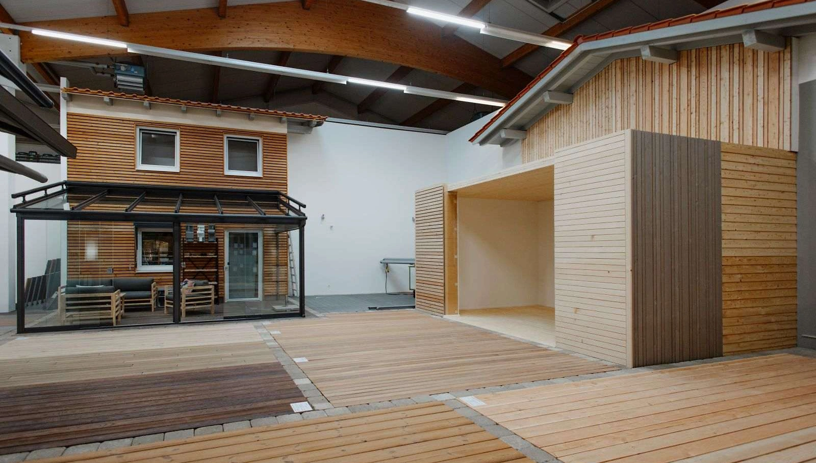 Ausstellung Terrasse