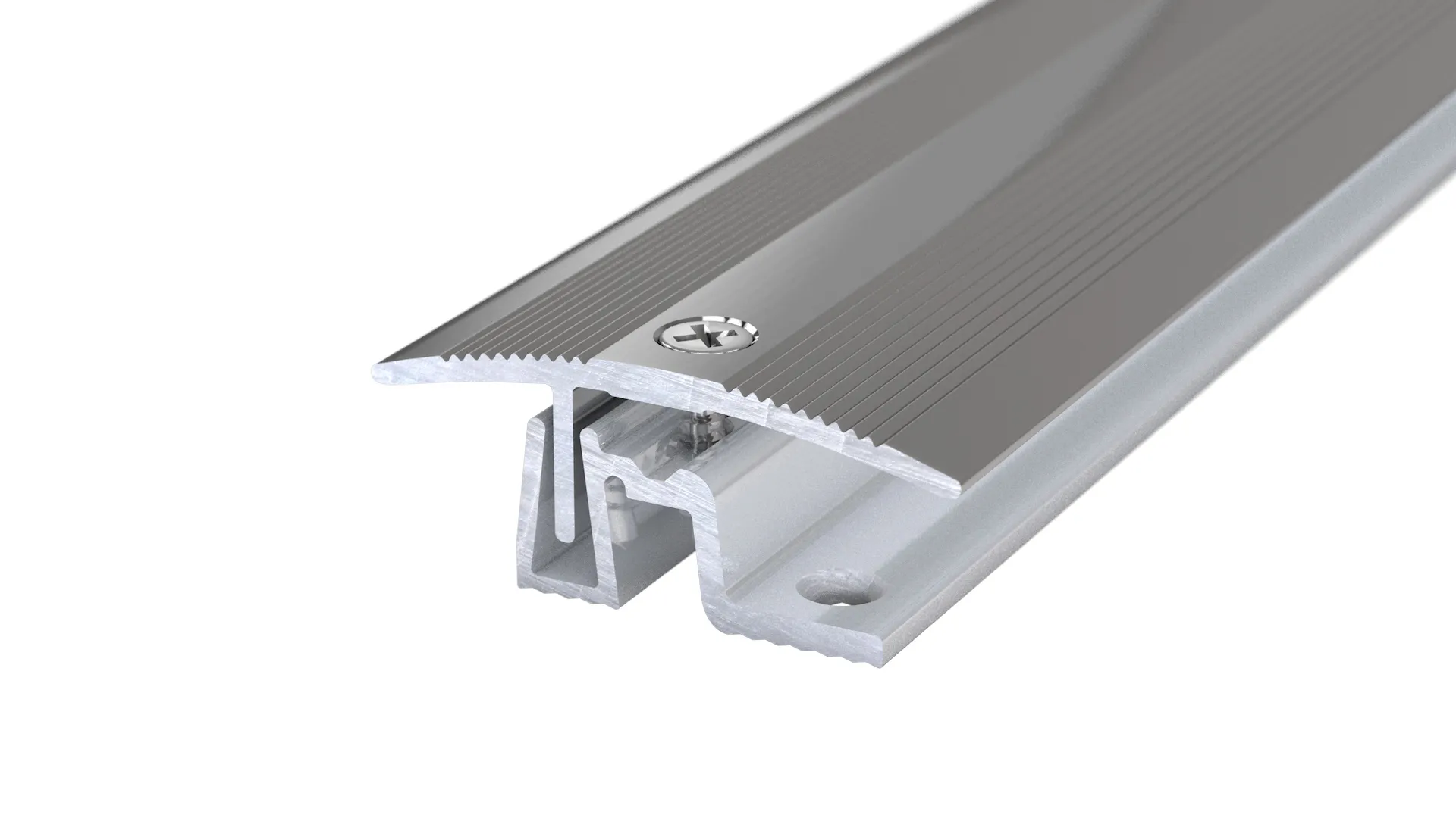 &Uuml;bergangsprofil Edelstahl poliert