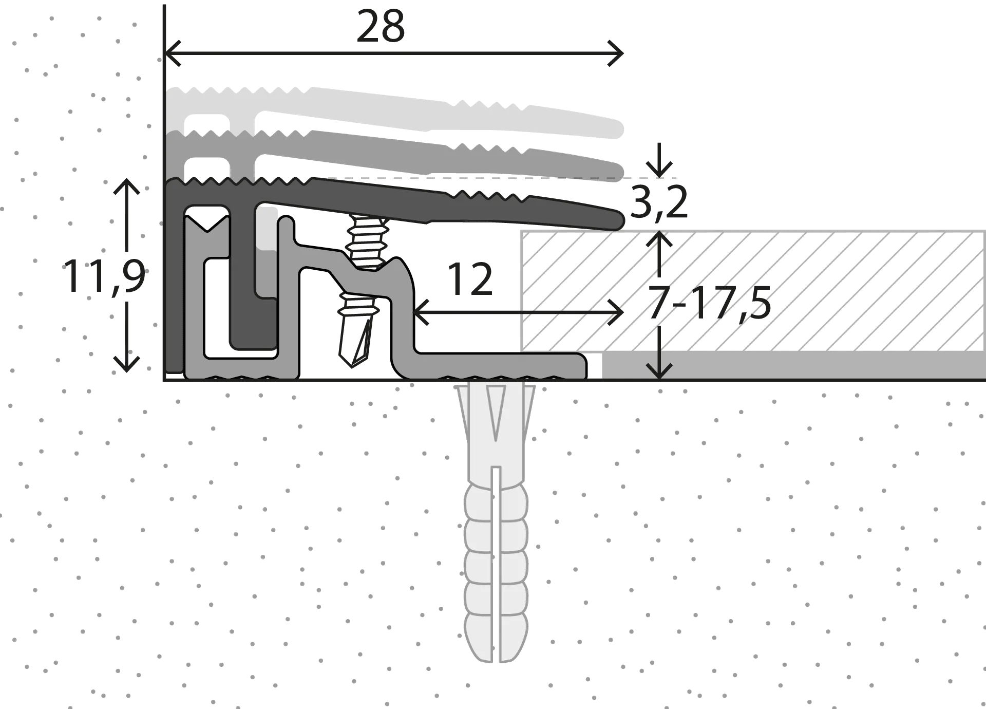 Abschlussprofil Sahara            (kurz)