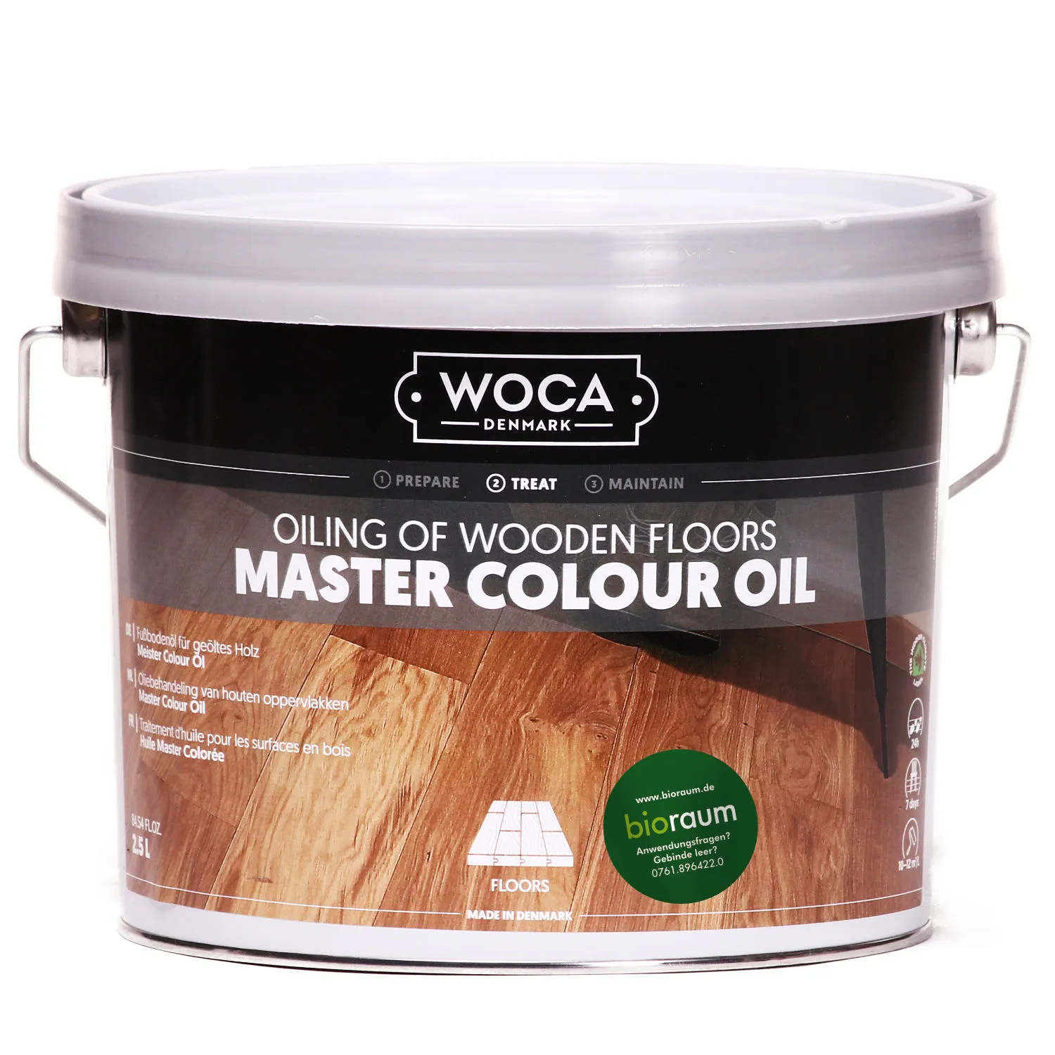 Woca Colour &Ouml;L wei&szlig; 2,5 l
