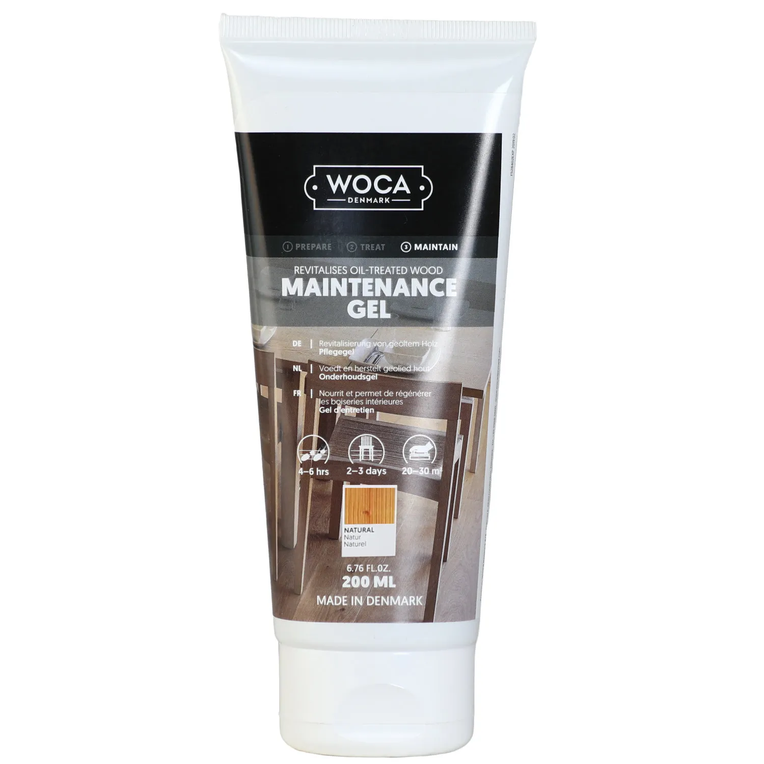 Woca Pflegegel Natur 0,2 Liter