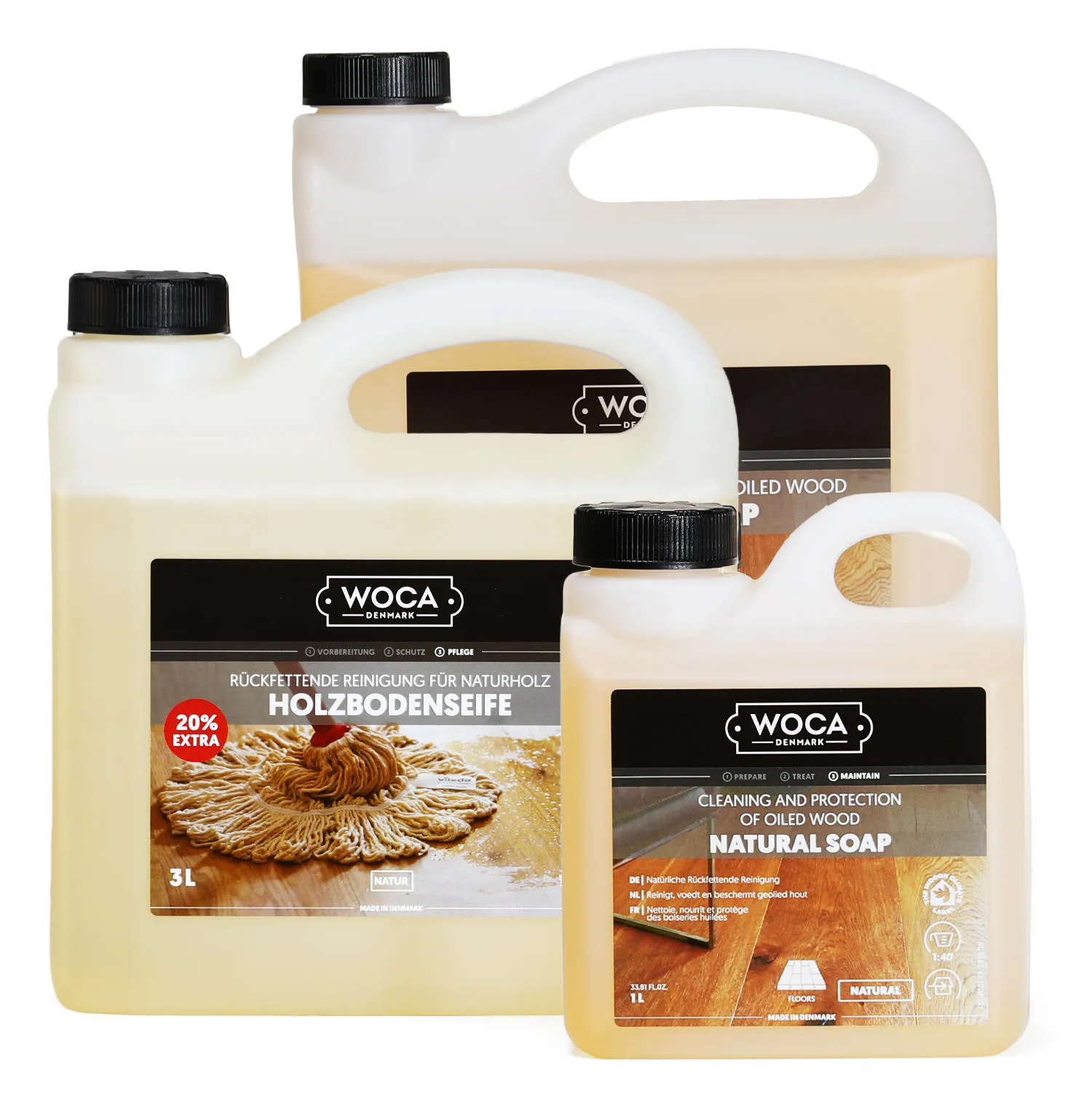 Woca Holzbodenseife natur 2,5 l